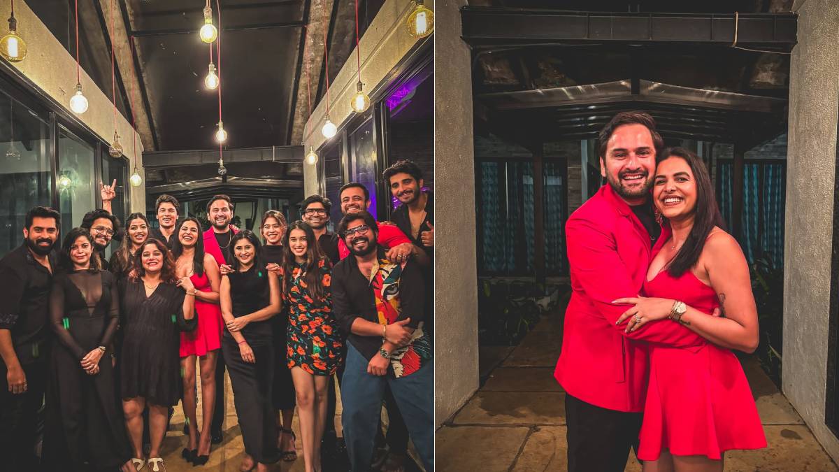 siddharth chandekar celebrates his birthday with friends wife mitali shares photos